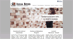 Desktop Screenshot of iuliaboss.ro